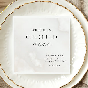 Geschlechtsneutral auf Cloud Nine Baby Dusche Serviette