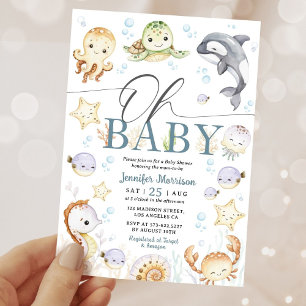 Geschlechtsneutrale Baby Shower Party unter dem Me Einladung