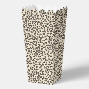 Geschlechtsneutrale Babyparty Leopardendruck Popco Geschenkschachtel