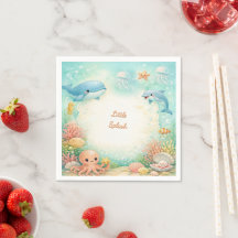 Geschlechtsneutrale Babyparty Unter dem Meer Party