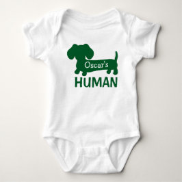 Geschlechtsneutrales menschliches Personalisierte  Baby Strampler