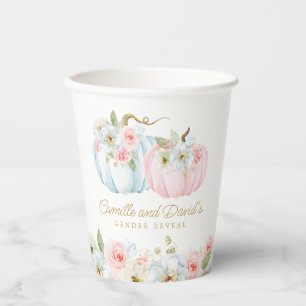 Geschlechtsspezifische Herbst-Babydusche Pappbecher