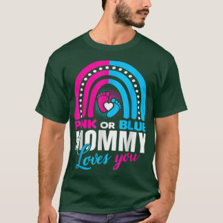 Geschlechtsspezifische Hinweise für Babydusche von T-Shirt