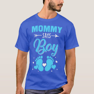 Geschlechtsspezifische Hinweise für Mama sagen, Ju T-Shirt