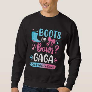 Geschlechtsspezifische Stiefel oder Bogen Gaga Mat Sweatshirt