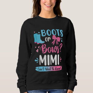 Geschlechtsspezifische Stiefel oder Bogen Mimi Mat Sweatshirt