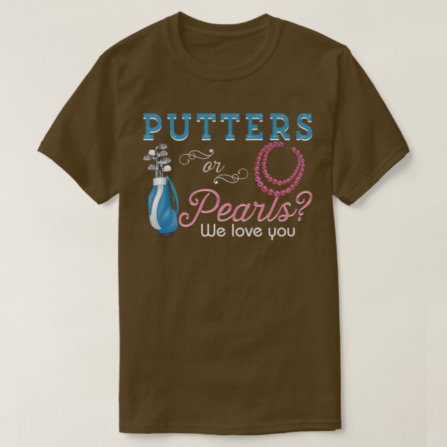 Geschlechtsspezifische Zeiger oder Perlen, die wir T-Shirt (Design vorne)