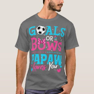 Geschlechtsspezifische Ziele oder Bögen Papaw-Lieb T-Shirt