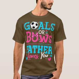 Geschlechtsspezifische Ziele oder Bögen Vater Lieb T-Shirt