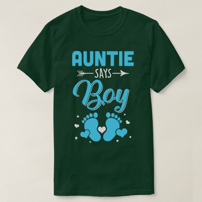 Geschlechtsverkehr für Tantchen sagt, Junge passt  T-Shirt (Design vorne)