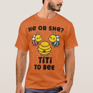 Geschlechtszugehörigkeit des Babys offenbart Party T-Shirt