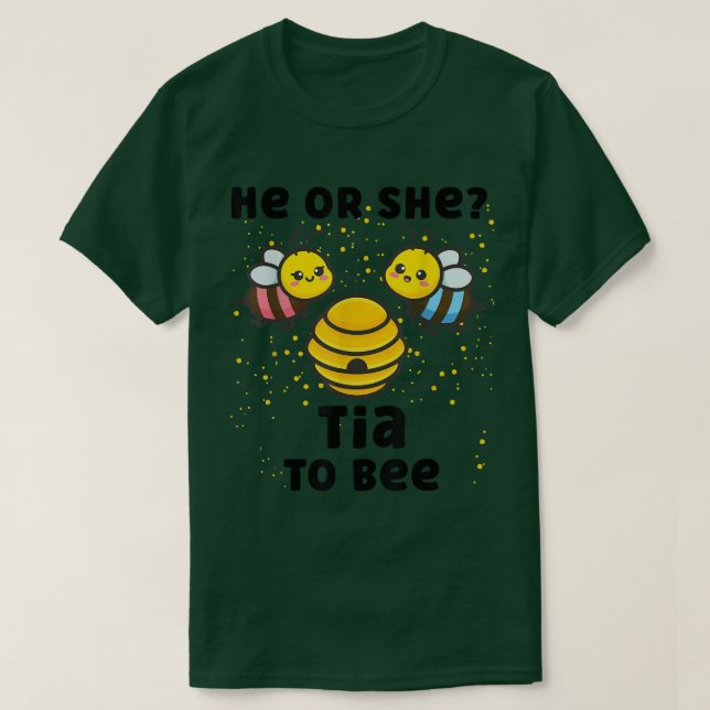 Geschlechtszugehörigkeit des Babys zeigen, dass er T-Shirt (Design vorne)