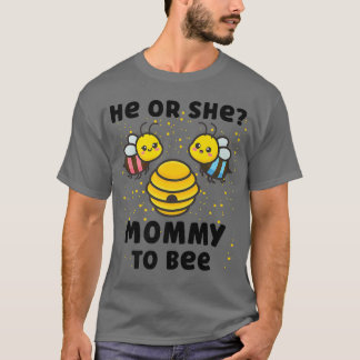 Geschlechtszugehörigkeit des Babys zeigt, dass er  T-Shirt