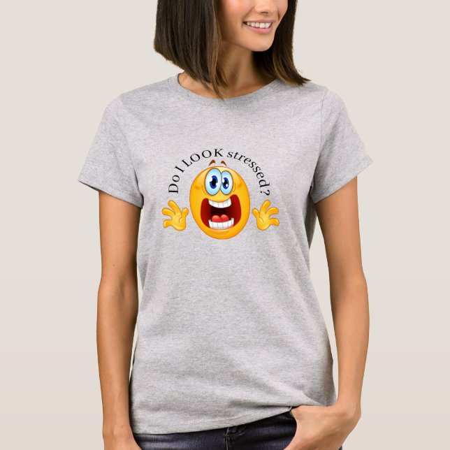 GESCHLOSSEN! LÄCHELN T-Shirt (Vorderseite)