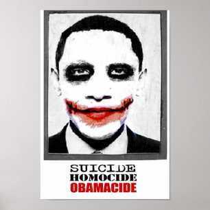 GESCHLOSSEN. LOBOTOMISIERT. OBAMACIZIERT POSTER