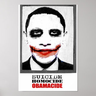 GESCHLOSSEN. LOBOTOMISIERT. OBAMACIZIERT POSTER