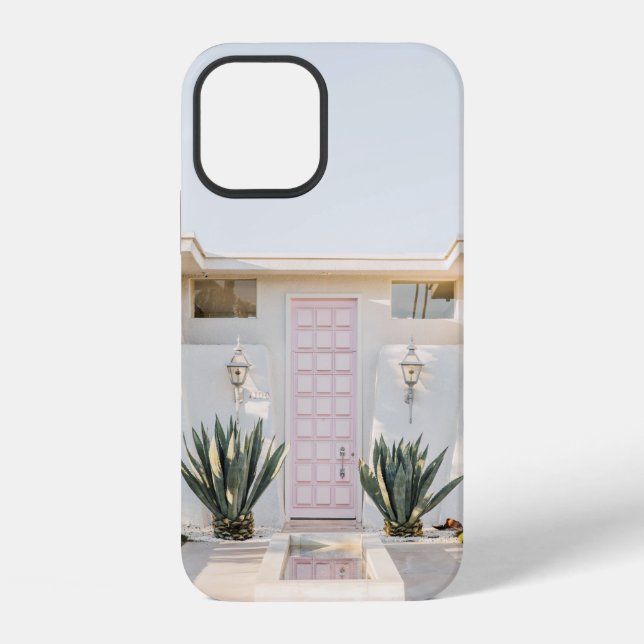 Geschlossene Tür iPhone 12 Hülle (Rückseite)