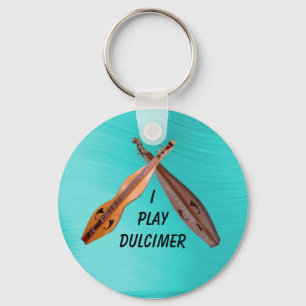 GESCHLOSSENER DULCIMER-SCHLÜSSELANHÄNGER SCHLÜSSELANHÄNGER