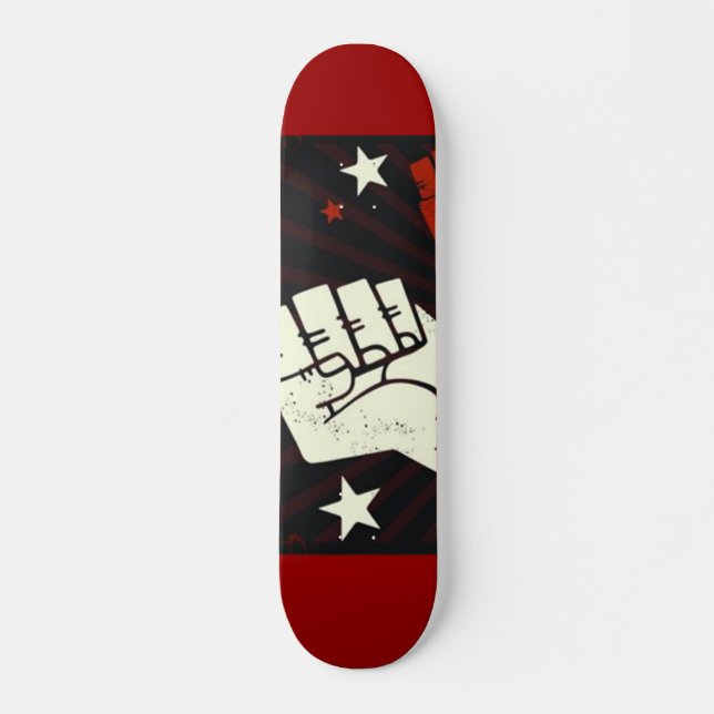 Geschlossenes Faustskateboard Skateboard (Vorne)