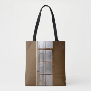 GESCHLOSSENES, KLARES GLASFENSTER MIT 8 PANELN TASCHE