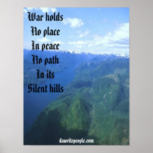 Geschlossenes Poster