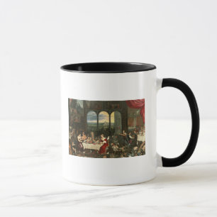 Geschmack, Anhörung und Touch, 1618 Tasse