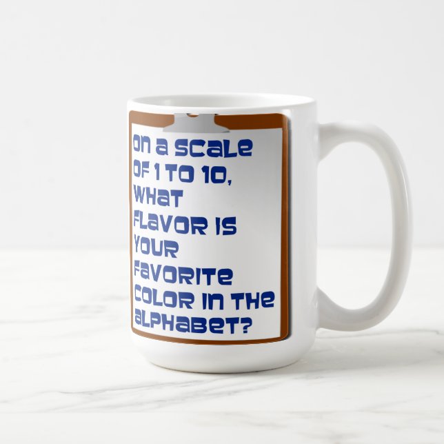 Geschmack der Tasse Alphabet (Rechts)