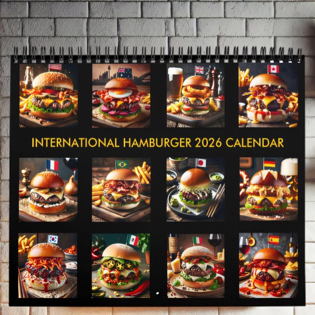 Geschmack der Welt: 2026Internationale Hamburger Kalender (Von Creator hochgeladen)