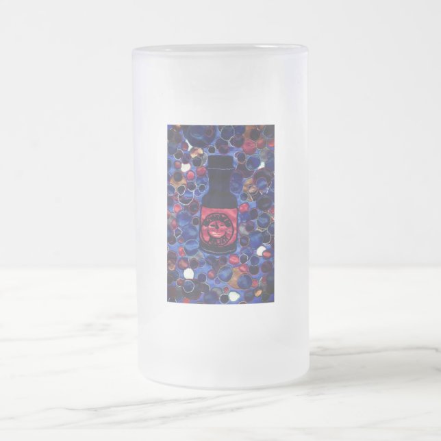 Geschmack Mattglas Bierglas (Mittel)
