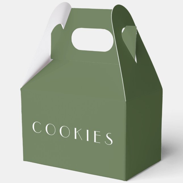 Geschmack und sehen Sie den Herrn ist gut | Cookie Geschenkschachtel (Rückseite)