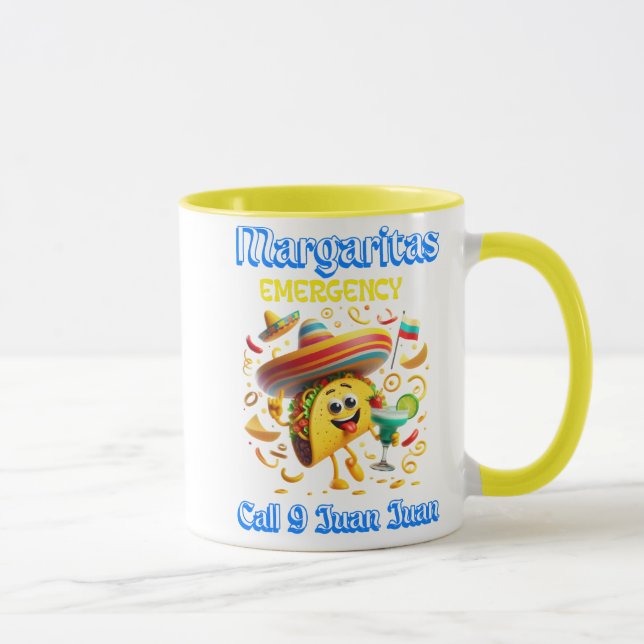 Geschmack von Mexiko Margarita Notfall Tasse (Rechts)
