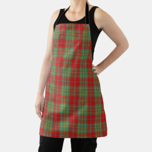 Geschmack von Scotland Clan Leask Tartan Schürze