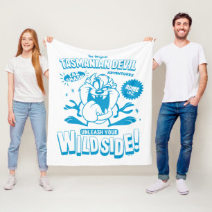 Geschmackvoll Retro TAZ™ Fleecedecke