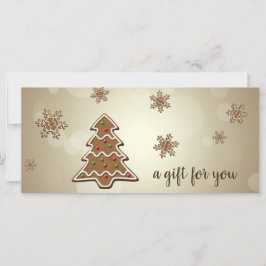 Geschmackvolle Gingerbrot Weihnachtsbaum-Geschenkk