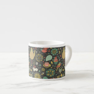 Geschmackvolle helle Tee-Karte Espressotasse