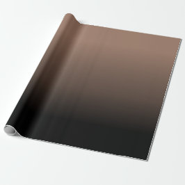 Geschmackvolle monochrome Flachschattierung Geschenkpapier