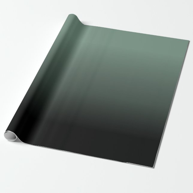 Geschmackvolle monochrome Flachschattierung Geschenkpapier (Ungerollt)