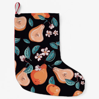 Geschmackvolle, saftige Birnen. Nahtlose Fruchtmus Kleiner Weihnachtsstrumpf