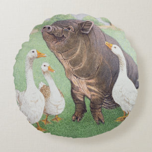 Geschmackvolles Stückchen Rundes Kissen