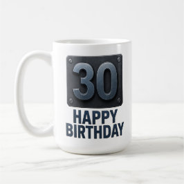 Geschmiedet bei 30: Tasse zum industriellen Geburt
