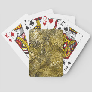 Geschmolzene "Gold"-Spielkarten drucken Spielkarten