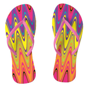 Geschmolzene Krebse Flip Flops