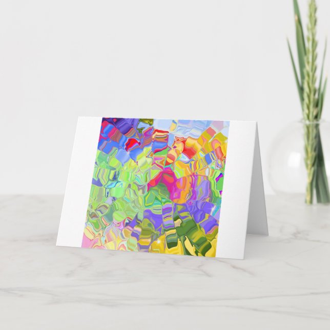 Geschmolzene Krebse Karte (Vorderseite)