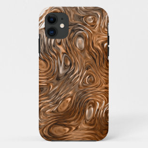 Geschmolzene "Kupfer" Print iPhone 5 kaum gibt Fal title_seo2