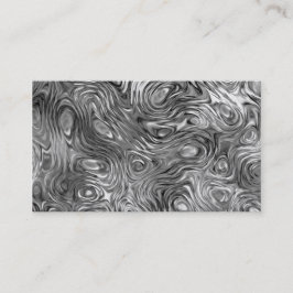 Geschmolzene Visitenkarte grau