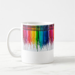 geschmolzener Zeichenstift MU Kaffeetasse