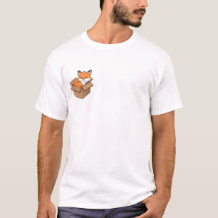 Geschmückte Fuchs-Komfort T-Shirt