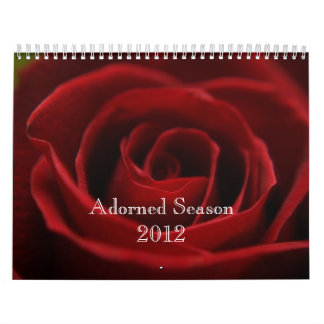 Geschmückte Jahreszeit 2012 Kalender