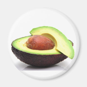 Geschnittene Avocado Magnet