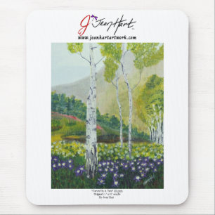 "Geschnitzt in einem Baum " Mousepad